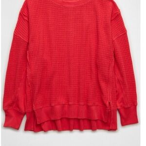 American Eagle Big hug waffle crew